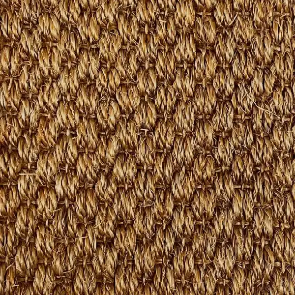 Close-up of babylon autumn sisal carpet