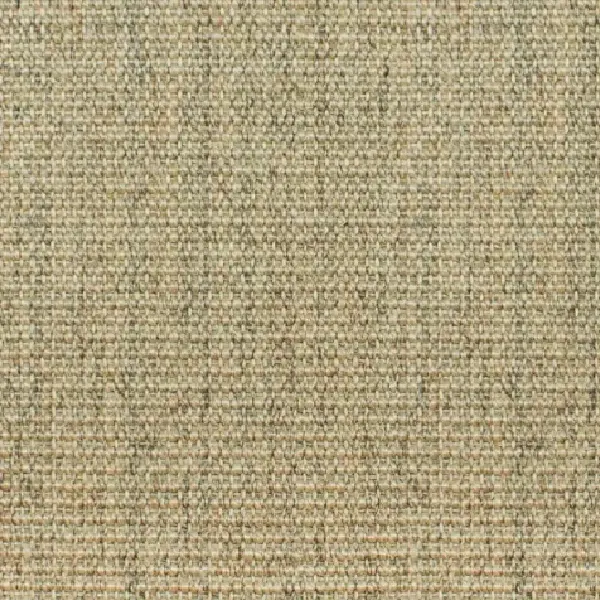 Close-up of boucle chaff sisal carpet