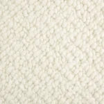 Close-up of white boucle fabric texture