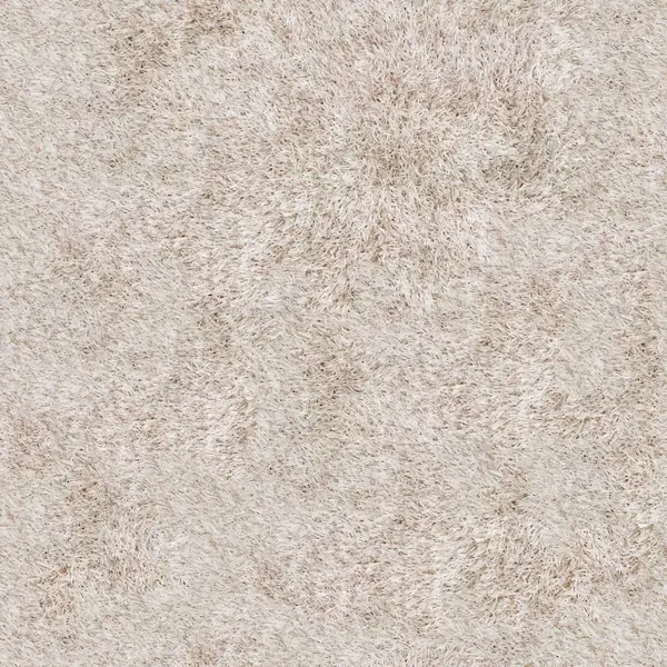 Cream white plush shaggy carpet
